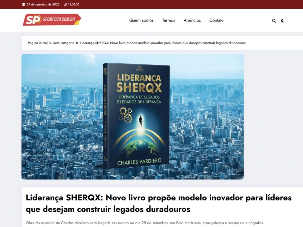 Liderança SHERQX na mídia